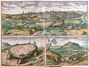 Montpellier, Tours und Poitiers, Frankreich von Franz Hogenberg