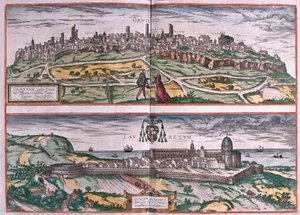 Orvieto und Heiligtum von Loreto, Italien von Franz Hogenberg