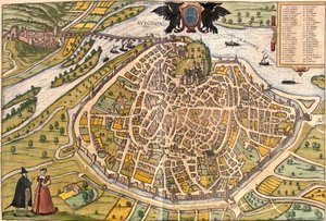 Plan von Avignon, Frankreich