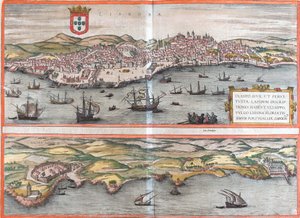 Ansichten von Lissabon und Cascais, Portugal