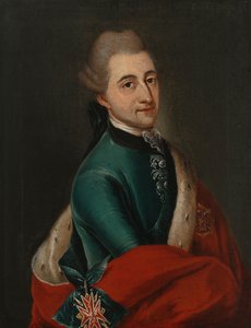 Porträt von Stanislaw II August Poniatowski, König und Großherzog der polnisch-litauischen Gemeinschaft von Franz Ignaz Molitor