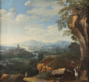 Südländische Fantasielandschaft