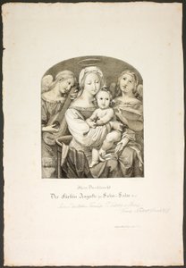 Madonna mit dem Christuskind von Franz Johann Heinrich Nadorp