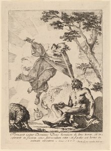 Gott haucht Adam Leben ein von Franz Karl Palko