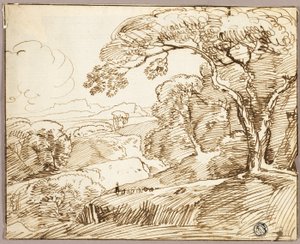 Panorama-Landschaft von Franz Kobell