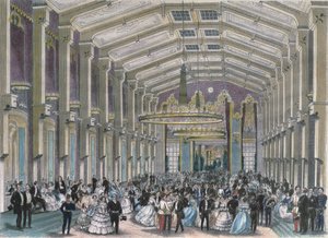 Sophien-Bad-Saal, ein Hofball im Hofburg-Palast, Wien von Franz Kollarz