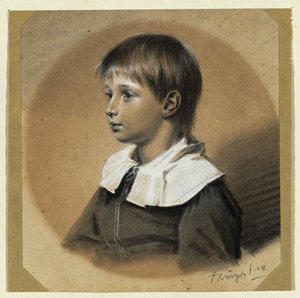 Hermann Wichmann als Kind von Franz Krüger