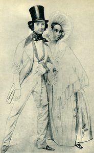 Paul und Amalie Taglioni, 1839