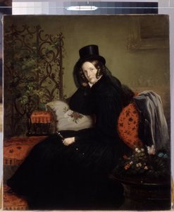 Porträt der Kaiserin Alexandra Fedorovna von Franz Krüger