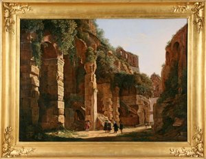 Im Inneren des Kolosseums von Franz Ludwig Catel
