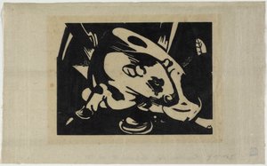 Der Stier von Franz Marc
