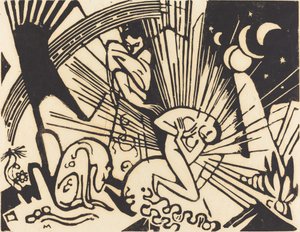 Versöhnung, 1912 von Franz Marc