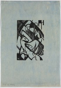 Springende Pferdchen von Franz Marc