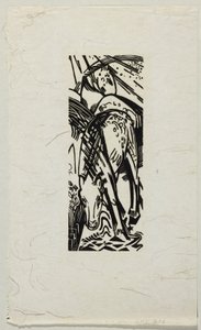 Trinkendes Pferd von Franz Marc