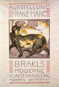 Zwei Katzen, 1909-10