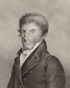 Porträt des Komponisten Antonio Salieri 1750-1825, ca. 1835 von Franz Oehme