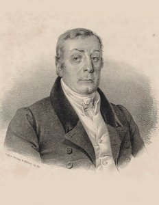 Porträt des Dirigenten und Komponisten Joseph Weigl, 1766-1846, ca. 1830 von Franz Oehme