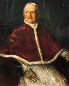 Porträt von Papst Leo XIII von Franz Seraph von Lenbach