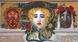 Entwurf für ein Mosaik von Franz Thiele