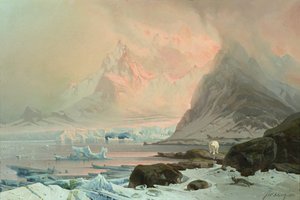 Sommernacht, Spitzbergen