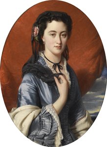 Porträt der Gräfin Varvara Musina-Pushkina von Franz Xaver Winterhalter