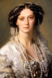 Porträt der Kaiserin Maria Alexandrowna, 1857 von Franz Xaver Winterhalter