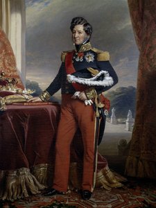 Porträt von Louis Philippe von Bourbon-Orleans (1773-1850) von Franz Xaver Winterhalter
