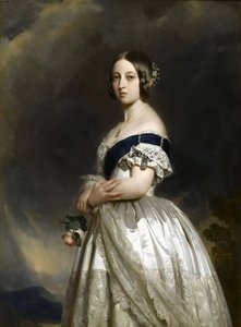 Porträt von Königin Victoria von Franz Xaver Winterhalter