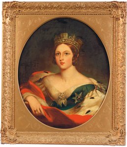 Porträt von Königin Victoria von Franz Xaver Winterhalter