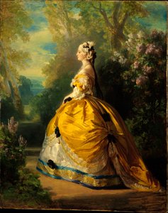 Die Kaiserin Eugénie (Eugénie de Montijo, 1826–1920, Gräfin von Teba) von Franz Xaver Winterhalter