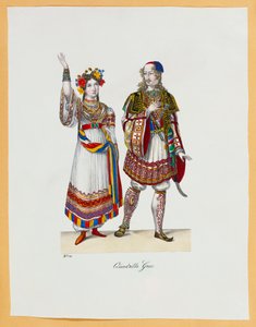 Eine Sammlung von Kostümen, 1827