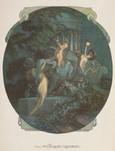 Zentaur, Nymphen und Amor