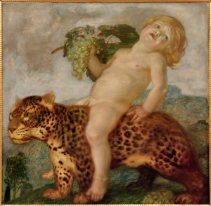 Bacchusknabe auf einem Panther