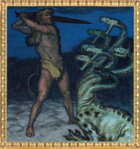 Herkules und die Hydra von Franz von Stuck