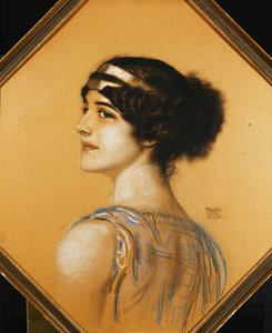 Porträt der Tochter des Künstlers, Mary