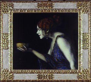 Tilla Durieux als Circe von Franz von Stuck