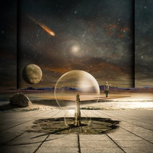 Kosmische Traumlandschaft