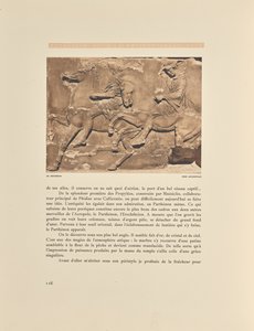 Parthenon. Westfries von Frédéric Boissonnas