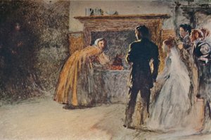 Szene aus Jane Eyre, ca. 1870, ca. 1950