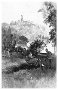 Regierungshaus, Melbourne, Victoria, Australien von Frederic B. Schell
