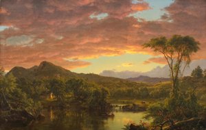 Ein Landhaus von Frederic Edwin Church