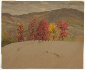 Herbstlandschaft in Neuengland von Frederic Edwin Church