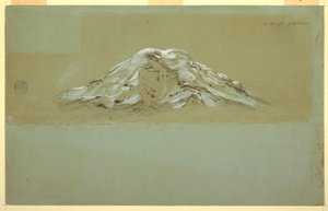 Zeichnung, Chimborazo, ca. 1857 von Frederic Edwin Church