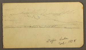 Wolkenverhangener Mt. Katahdin, 1878