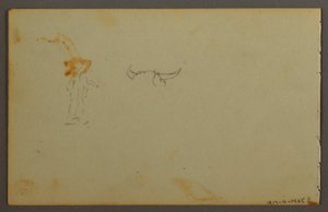 Zeichnung, Wolkenstudie, 1844