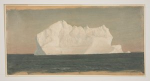 Schwimmender Eisberg, Juni oder Juli 1859