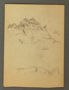 Befestigung von Klippen, Sion, Rhonetal, möglicherweise 1868