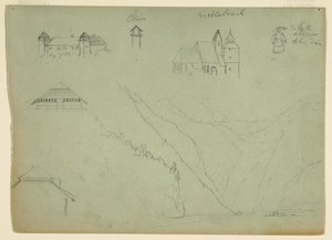 Vom Salzkammergut, Österreich und dem Königssee, nahe Berchtesgaden, Bayern, Juli 1868 von Frederic Edwin Church