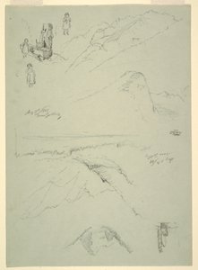 Von "nahe Golling", Österreich, 5. August 1868 von Frederic Edwin Church