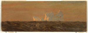 Zeichnung, Eisberge, Juni oder Juli 1859